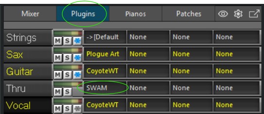 Band in a Box select VST3 Instrument